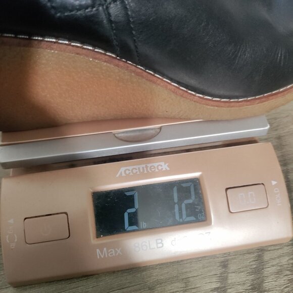 Cole Haan Women's Black Auden Short Waterproof Wedge Ankle Boot Bootie 10B - Picture 9 of 11